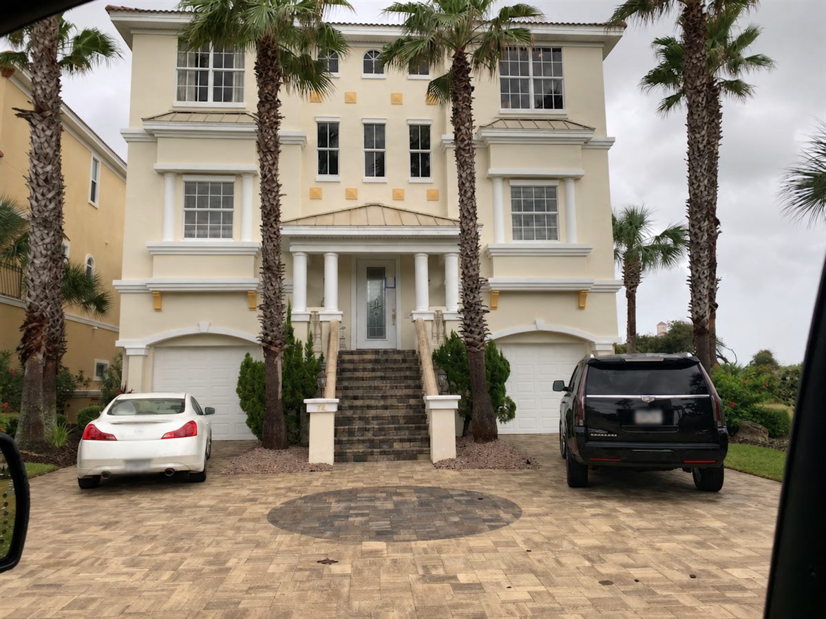 Beach House Painting project completed in Palm Coast, Florida