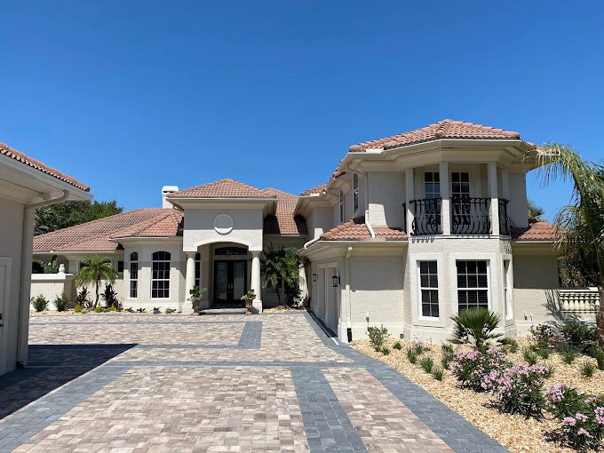 Painted estate home in Palm Coast