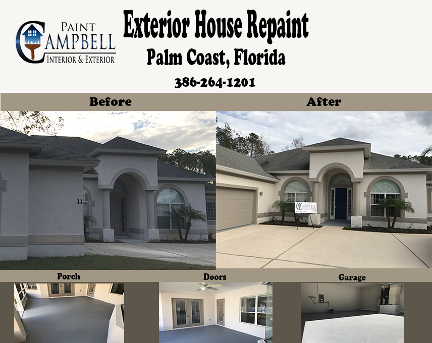 Exterior House and Commercial Painting by Campbell Paint