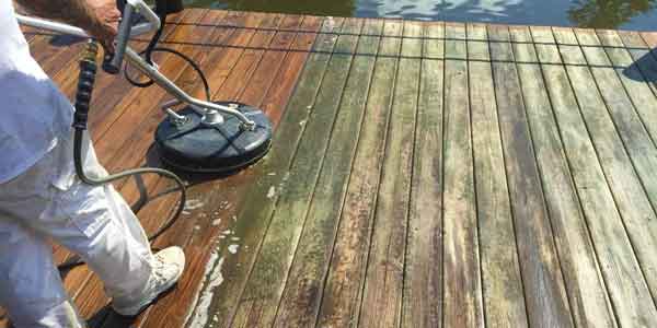 My wood deck is unsightly looking, can you help?